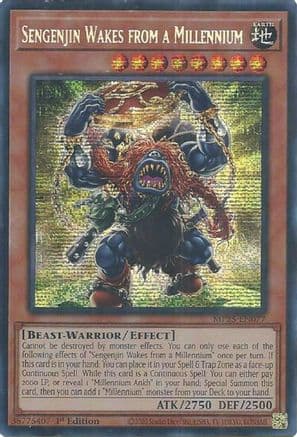 Sengenjin Wakes from a Millennium | Prismatic Secret Rare (MP25-EN077) [2025 Mega-Pack]