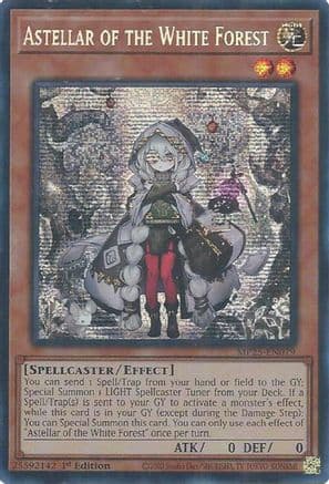 Astellar of the White Forest | Prismatic Secret Rare (MP25-EN079) [2025 Mega-Pack]