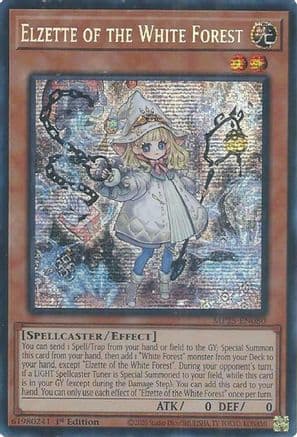 Elzette of the White Forest | Prismatic Secret Rare (MP25-EN080) [2025 Mega-Pack]