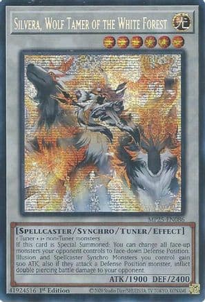 Silvera, Wolf Tamer of the White Forest | Prismatic Secret Rare (MP25-EN086) [2025 Mega-Pack]