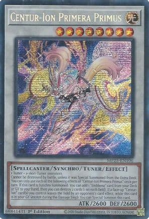 Centur-Ion Primera Primus | Prismatic Secret Rare (MP25-EN106) [2025 Mega-Pack]