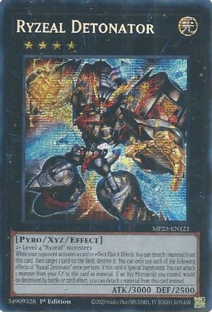 Ryzeal Detonator | Prismatic Secret Rare (MP25-EN121) [2025 Mega-Pack]
