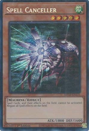 Spell Canceller | Prismatic Secret Rare (MP25-EN131) [2025 Mega-Pack]