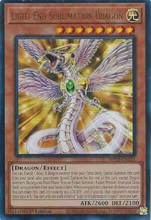 Light End Sublimation Dragon | Ultra Rare (MP25-EN211) [2025 Mega-Pack]