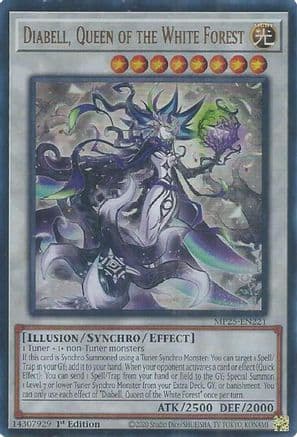 Diabell, Queen of the White Forest | Ultra Rare (MP25-EN221) [2025 Mega-Pack]