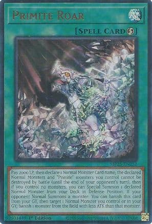Primite Roar | Ultra Rare (MP25-EN252) [2025 Mega-Pack]