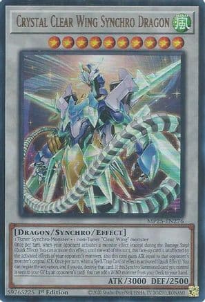 Crystal Clear Wing Synchro Dragon | Ultra Rare (MP25-EN276) [2025 Mega-Pack]
