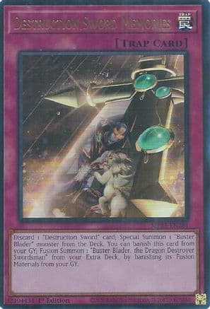 Destruction Sword Memories | Ultra Rare (MP25-EN281) [2025 Mega-Pack]