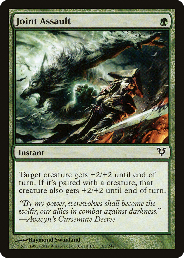 Joint Assault [Avacyn Restored] Foil