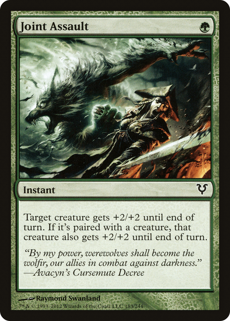 Joint Assault [Avacyn Restored] Foil