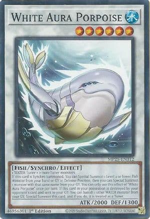 White Aura Porpoise | Common (MP25-EN312) [2025 Mega-Pack]