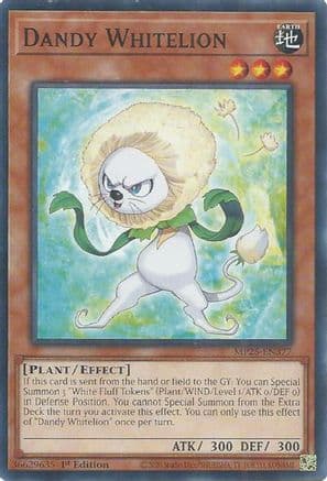 Dandy Whitelion | Common (MP25-EN377) [2025 Mega-Pack]