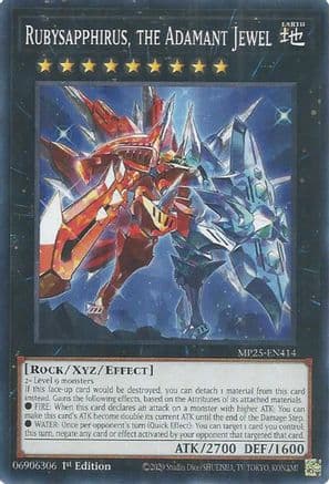 Rubysapphirus, the Adamant Jewel | Common (MP25-EN414) [2025 Mega-Pack]