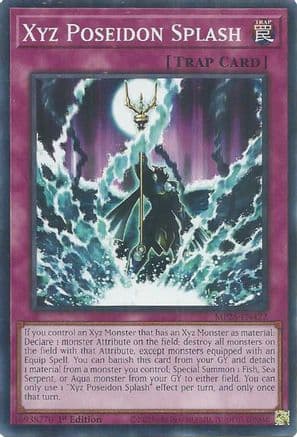 Xyz Poseidon Splash | Common (MP25-EN422) [2025 Mega-Pack]
