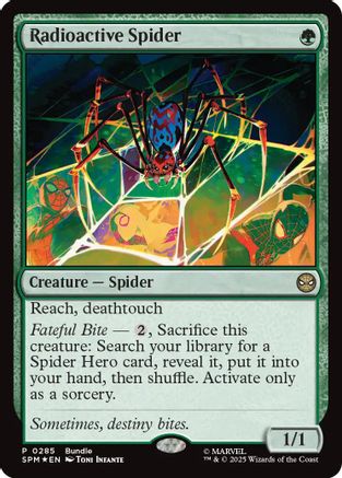 Radioactive Spider |  Foil (285) [Unique and Miscellaneous Promos]
