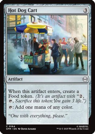 Hot Dog Cart |  Foil (164) [Marvel's Spider-Man]