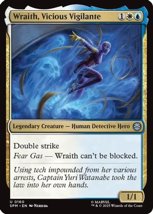 Wraith, Vicious Vigilante |  Foil (160) [Marvel's Spider-Man]