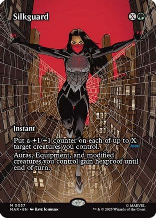 Silkguard (Borderless) |  (037) [Marvel Eternal-Legal]