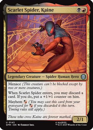 Scarlet Spider, Kaine |  Foil (143) [Marvel's Spider-Man]