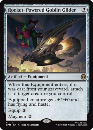 Rocket-Powered Goblin Glider |  Foil (172) [Marvel's Spider-Man]