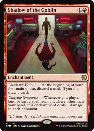 Shadow of the Goblin |  Foil (087) [Marvel's Spider-Man]
