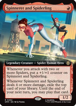 Spinneret and Spiderling (Extended Art) |  (264) [Marvel's Spider-Man]