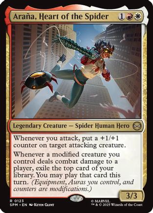 Araña, Heart of the Spider |  Foil (123) [Marvel's Spider-Man]