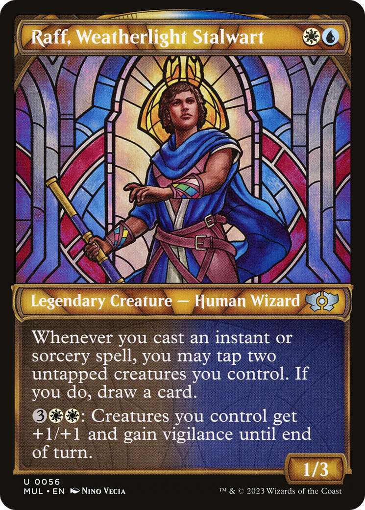 Raff, Weatherlight Stalwart [Multiverse Legends] Foil