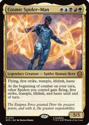 Cosmic Spider-Man |  Foil (127) [Marvel's Spider-Man]