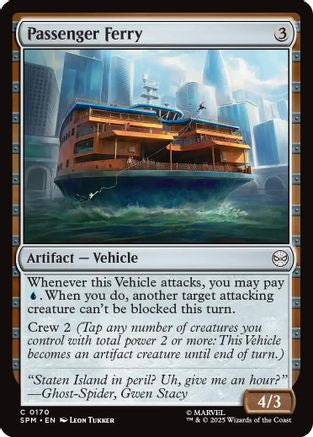 Passeneger Ferry |  (170) [Marvel's Spider-Man]