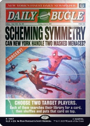 Scheming Symmetry (1997) (Rainbow Foil) |  Foil (1997) [Secret Lair Drop Series]