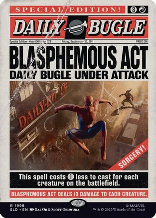 Blasphemous Act (1998) |  (1998) [Secret Lair Drop Series]