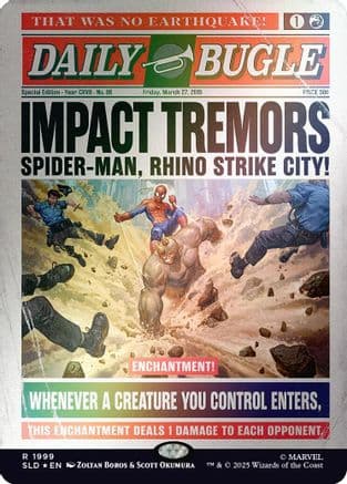 Impact Tremors (1999) (Rainbow Foil) |  Foil (1999) [Secret Lair Drop Series]