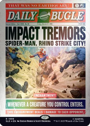 Impact Tremors (1999) (Rainbow Foil) |  Foil (1999) [Secret Lair Drop Series]
