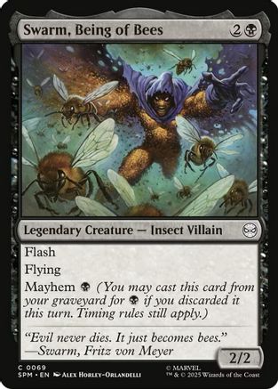 Swarm, Being of Bees |  Foil (069) [Marvel's Spider-Man]