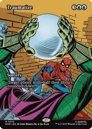 Traumatize (Borderless) |  (015) [Marvel Eternal-Legal]