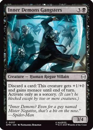 Inner Demons Gangsters |  Foil (057) [Marvel's Spider-Man]