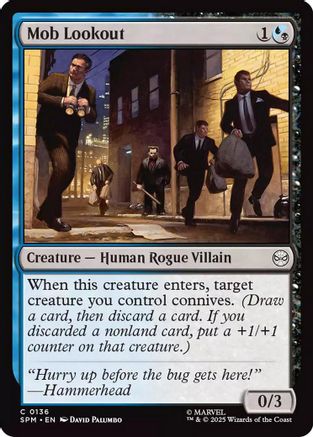 Mob Lookout |  Foil (136) [Marvel's Spider-Man]