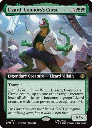 Lizard, Connors's Curse (Extended Art) |  (265) [Marvel's Spider-Man]