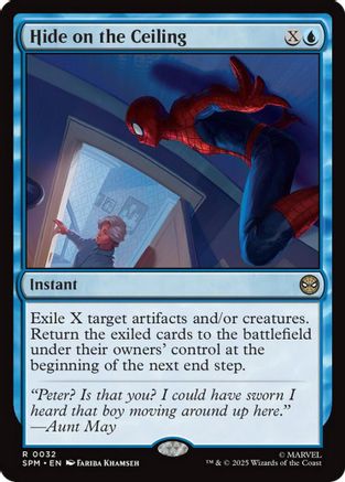 Hide on the Ceiling |  Foil (032) [Marvel's Spider-Man]