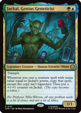 Jackal, Genius Geneticist |  (131) [Marvel's Spider-Man]