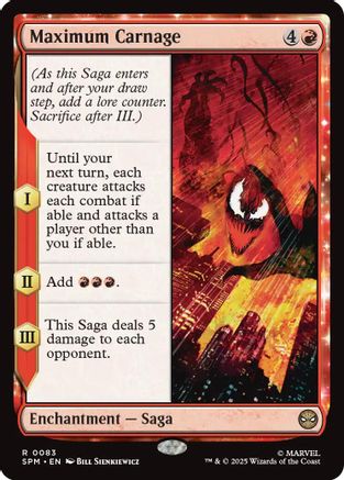 Maximum Carnage |  Foil (083) [Marvel's Spider-Man]