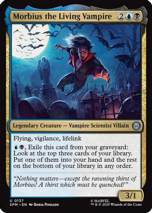 Morbius the Living Vampire |  Foil (137) [Marvel's Spider-Man]