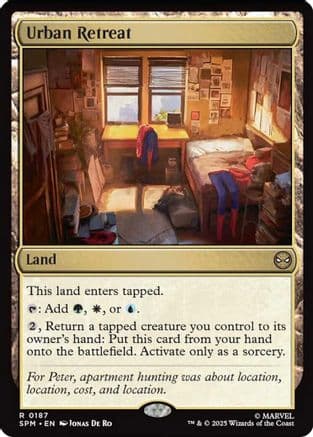 Urban Retreat |  Foil (187) [Marvel's Spider-Man]