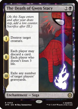 The Death of Gwen Stacy |  Foil (054) [Marvel's Spider-Man]