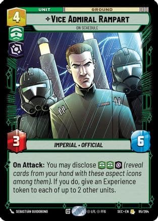 Vice Admiral Rampart - On Schedule |  (85/264)  [Secrets of Power]