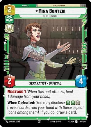 Mina Bonteri - Stop This War |  (94/264)  [Secrets of Power]