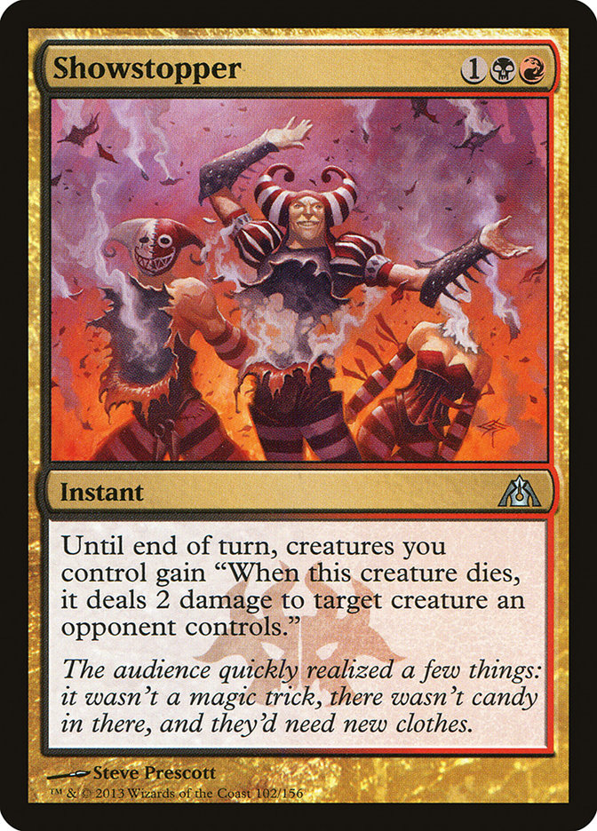 Showstopper 102/156 (Dragon's Maze) 