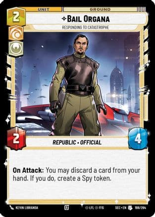 Bail Organa - Responding to Catastrophe |  (198/264)  [Secrets of Power]