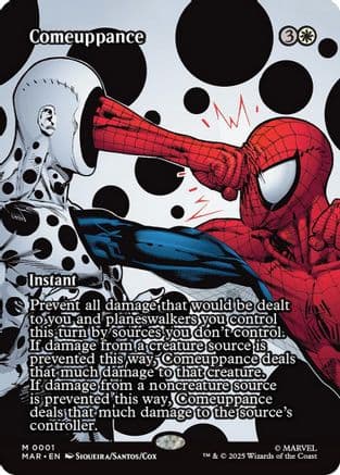 Comeuppance (Borderless) |  Foil (001) [Marvel Eternal-Legal]